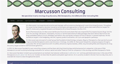 Desktop Screenshot of marcussonconsulting.com